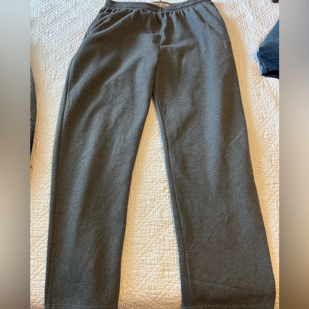 PMP104 - For the Fit, Men’s, XXL TALL, gray fleece sweat pants.